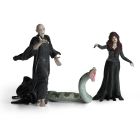 Voldemort avec nagini et bellatrix