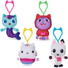 Gabby's dollhouse - peluche à clip asst.