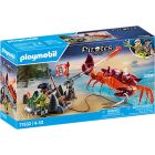 Playmobil pirates - bataille avec le grand crabe