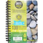Carnet de notes 4x6 onyxgreen, papier de pierre