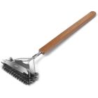 Brosse de nettoyage et grattoir pour pierre pizza