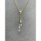 Collier in love - argent 925 plaqué or 14k