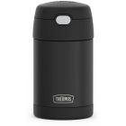 Contenant à nourriture stainless  470ml noir mat
