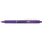 Stylo frixion rétractable 0.7mm gel  violet pâle