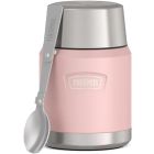 Contenant nourriture / cuillère 475ml (rose)