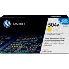 Cartouche de toner hp 504a jaune