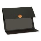 Porte-certificats elite copper médaillon cuivré noir
