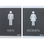 Enseigne d'identification de salle men/women