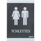 Enseigne d'identification toilettes