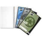 Cahier de notes recyclé 9-1/2 x 6 po 160 pages (80 feuilles)