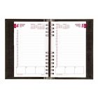 Agenda quotidien (2027) couverture rigide coilpro noir