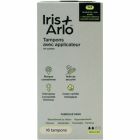 Tampons avec applicateur iris & arlo boîte de 16