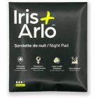 Serviettes de nuit 100 % coton biologique emballage compostable fabriqué à partir de biofilm boîte de 250