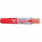 Marqueur effaçable à sec v board master begreen pointe cônique rouge