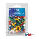 Épingles à babillard couleurs variées