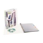Reliure de présentation professional view-tab® 8 onglets, 1 po., capacité 175 feuilles.