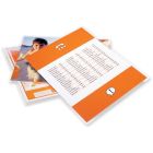Pochette de plastification heatseal® ultraclear™ 5 mil. boîte de 100. 9 x 11-1/2"