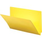 Chemise à dossier à onglet latéral format légal jaune