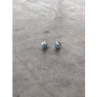 Boucles d'oreilles sweet love bleu cobalt-petite