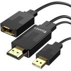 Adaptateur hdmi vers displayport, hdmi 4k60hz