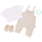 Lullababy - tenue salopette pour poupée 35.5 cm