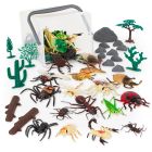 Le monde des créatures et insectes rampants