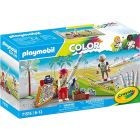 Skateur avec rampe - color