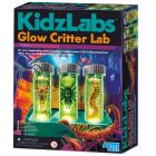 Laboratoire d'insectes rampants lumineux