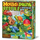 Moulages et peintures de reptiles et d'amphibiens