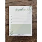 Petit bloc-notes - aujourd'hui eucalyptus