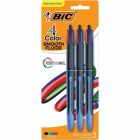 Stylo-bille rétractable à encre fluide 4 couleurs
