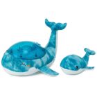Veilleuse tranquil whale family - baleine bleue