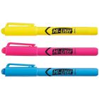 Pen hiliter 3/pk ylw/pink/blue