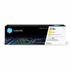 Cartouche de toner à haut rendement hp 218 jaune