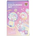 Coffret de coloriage pastel - kawaii café