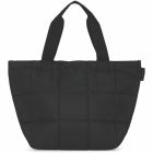 Sac à lunch matelassé noir