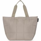Sac à lunch matelassé taupe