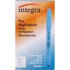 Surligneurs integra boîte de 12 bleu