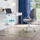 Tapis de chaise sans grip avec rebord 45x53