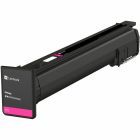 Cartouche de toner du programme de retour lexmark 77l1h magenta