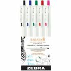 Stylo gel rétractable sarasa clip ensemble standard