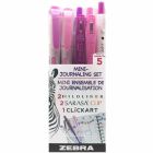 Stylos mini ensemble de journalisation rose et violet