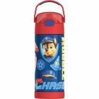 Bouteille d'eau funtainer® avec paille thermos pat patrouille