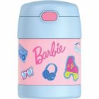 Bocal à nourriture funtainer® en acier inoxydable thermos barbie