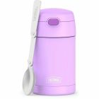 Bocal à nourriture funtainer® en acier inoxydable thermos mauve néon