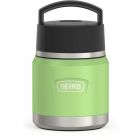 Bocal à nourriture en acier inoxydable avec cuillère thermos lime