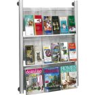 Support pour revues luxe™ support mural 31-1/4 x 5 x 41 po