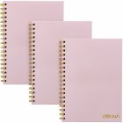 Cahier rigide rose ballerine