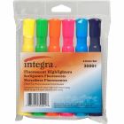 Surligneurs paquet de 6 variés