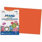Papier de construction orange